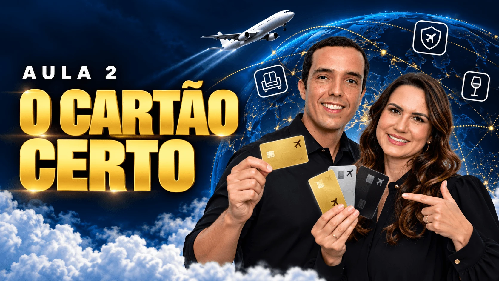 Capa da aula 2: O cartão certo
