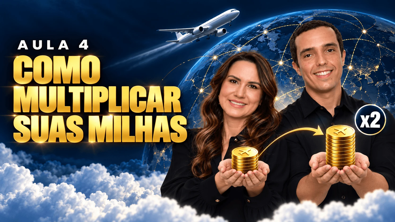 Capa da aula 4: Como multiplicar suas milhas