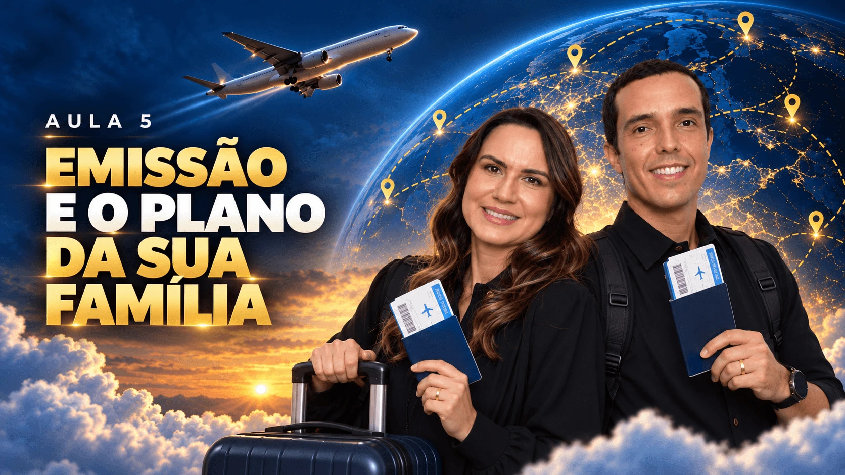 Capa da aula 5: Emissão e o plano da sua família